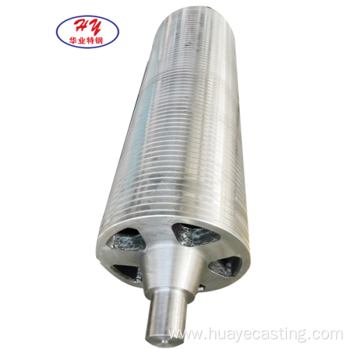 Wear resistant heat treatment centrifugal casting sink roll